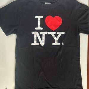 I Love NY Black Kids T-Shirt